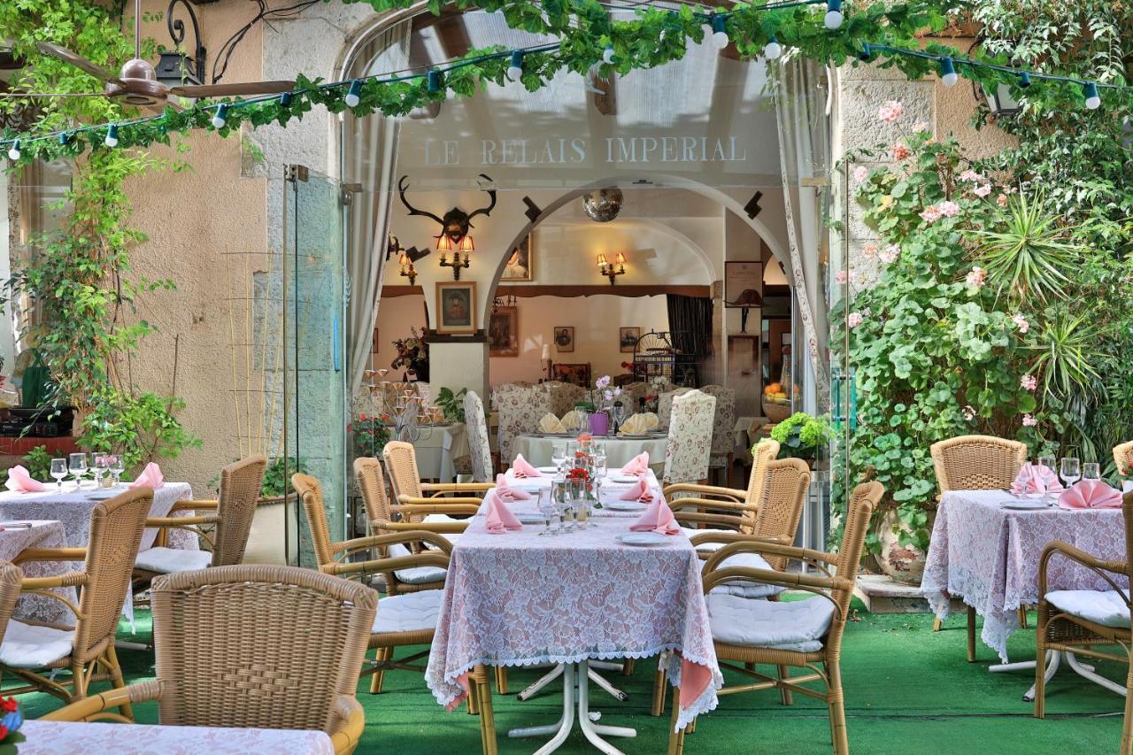 Hotel Logis Le Relais Imperial Saint-Vallier-de-Thiey Exterior foto