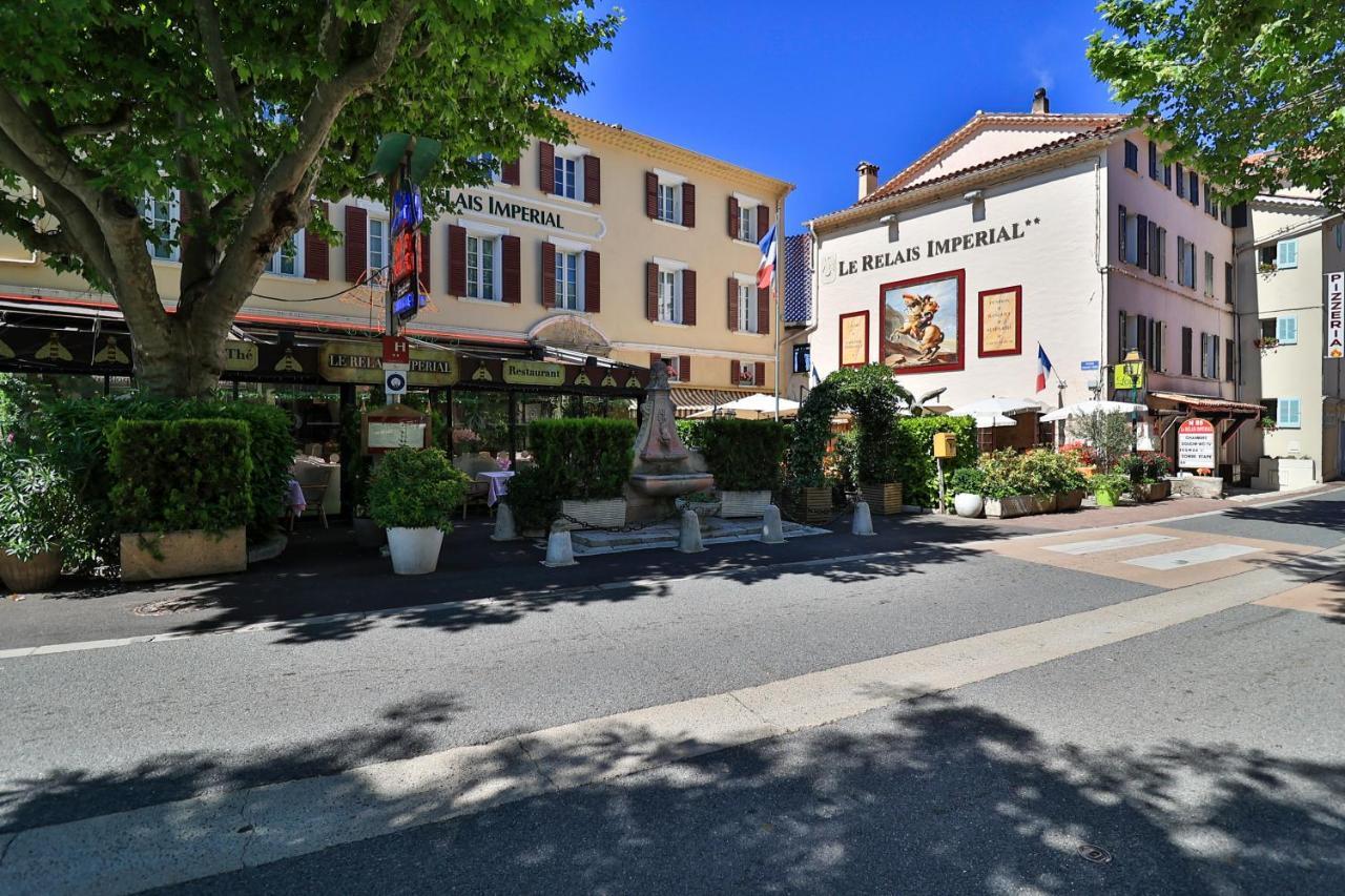 Hotel Logis Le Relais Imperial Saint-Vallier-de-Thiey Exterior foto