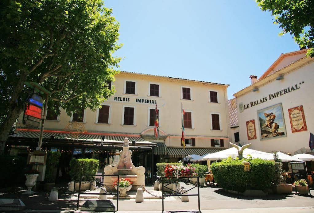 Hotel Logis Le Relais Imperial Saint-Vallier-de-Thiey Exterior foto